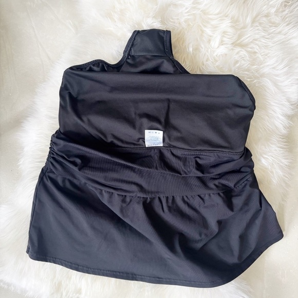 Lands' End Women's Black Swim Skirt Size 8 - Picture 4 of 5